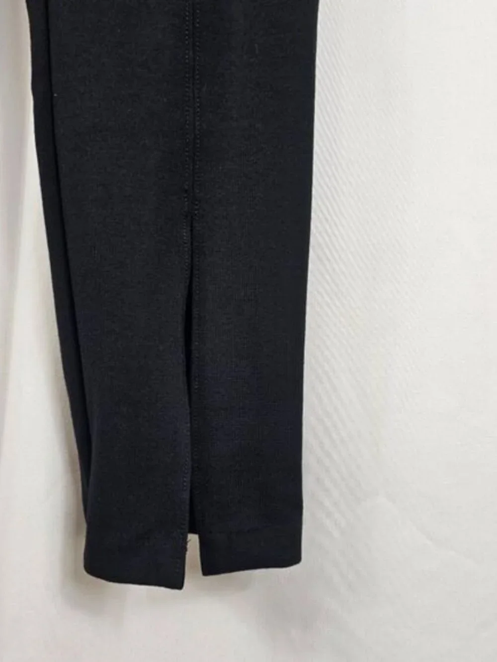 GAP High Rise Split Hem Pants In Black - Size 12 - Picture 6 of 8